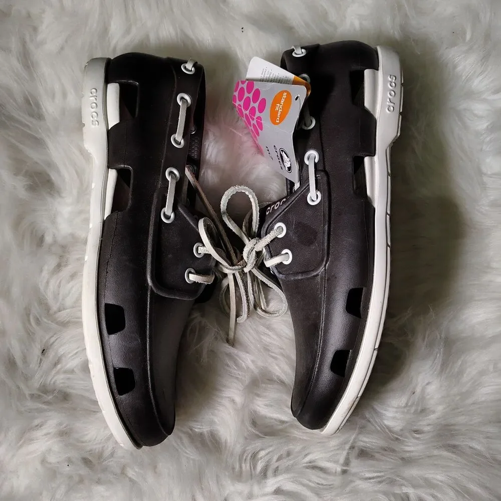 Crocs Boat Shoes Mens Size 7 W Tags